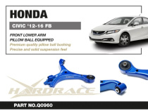 Honda Civic 12-16 Främre Nedre Länkarmar (Pillowball) - 2Delar/Set Hardrace